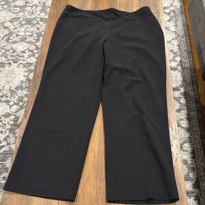 Dressbarn Black Petite Pants